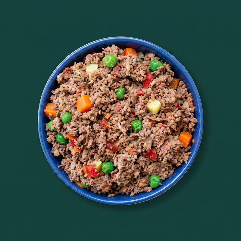 Beef and Rice topper for dogs
